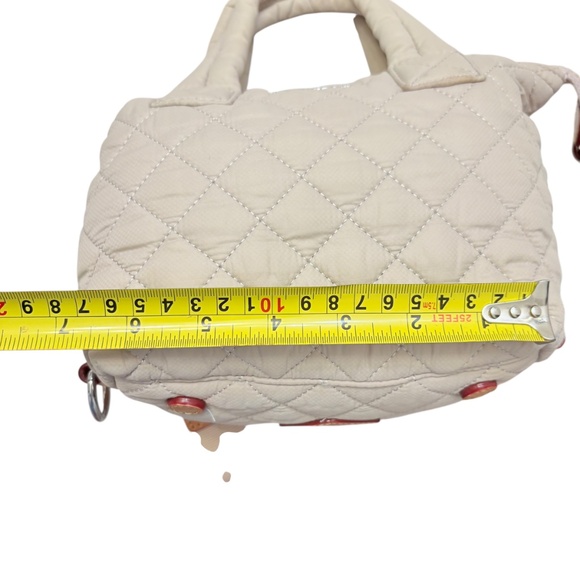 MZ Wallace Micro Sutton Tote In cream - Picture 11 of 16